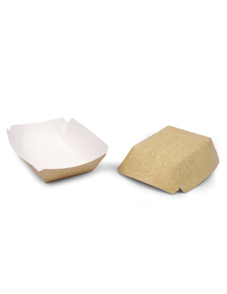 Fast food cardboard tray