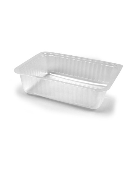 Polypropylene heat-sealable trays