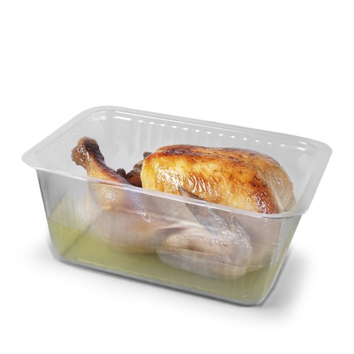 Polypropylene heat-sealable trays