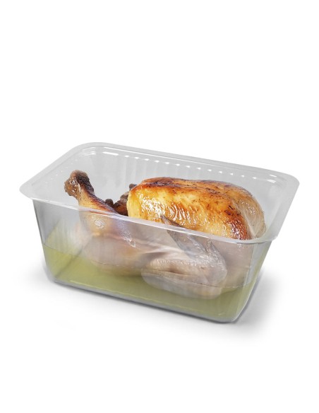 Polypropylene heat-sealable trays