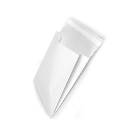 Envelopes de papel brancos para comércio...