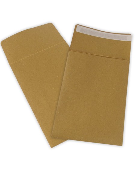 Kraft e-commerce envelopes with adhesive flap and gusset