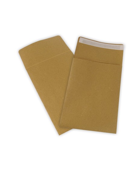 Kraft e-commerce envelopes with adhesive flap and gusset