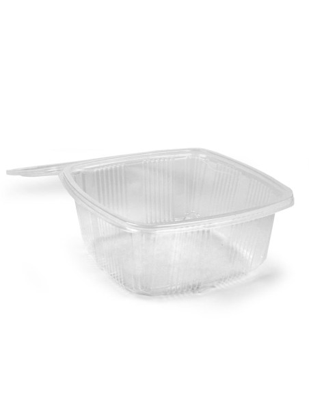 Envases con tapa y bisagra de polipropileno reutilizables (Aptos para Microondas) 1500 ml