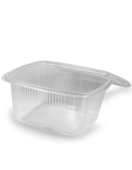 Envases con tapa y bisagra de polipropileno reutilizables (Aptos para Microondas) 1800 ml
