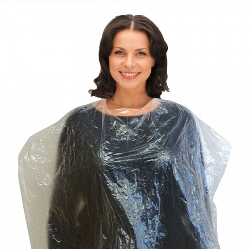 PE hair color cape