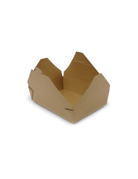 Take away packaging cardboard with polyethylene