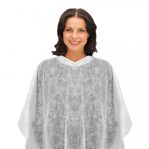 Non-woven SMS hairdressing cape
