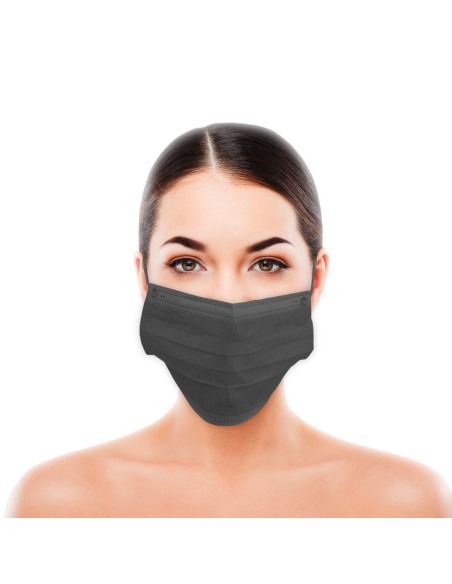Triple layer IIR Surgical Mask with Polypropylene TNT elastics