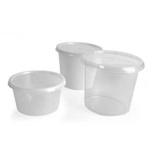 Tarrinas Polipropileno Reutilizables para Microondas