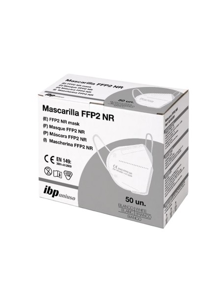 Mascarilla FFP2 Blanca caja retail