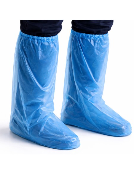 Cubrebotas de Polietileno azules