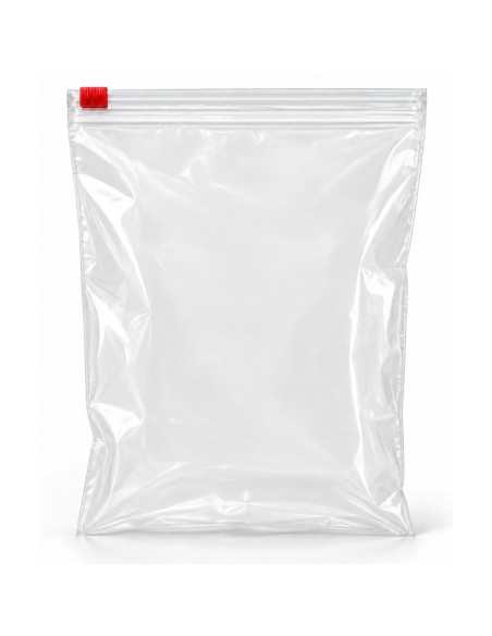 Polyethylene zip slider bags