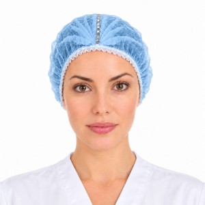 Non-woven MOB cap 2 elastic Detectable