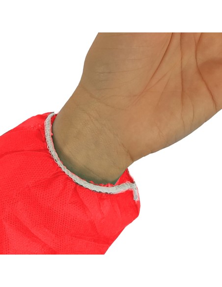 ▷ Bata em TNT de Polipropileno fecho frontal com velcro | Uniuso