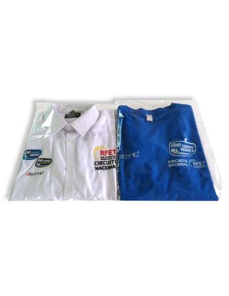 Sacos CPP com aba adesiva (Polipropileno cast)