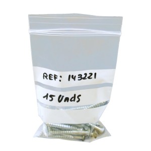 Ziplock polyethylene bags... 2