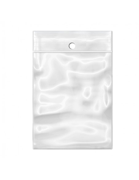 Self-seal* polyethylene bags with round hole