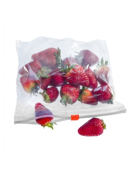 Sacos polietileno com fecho zíper