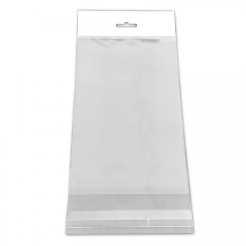 BOPP bags with adhesive flap, head...