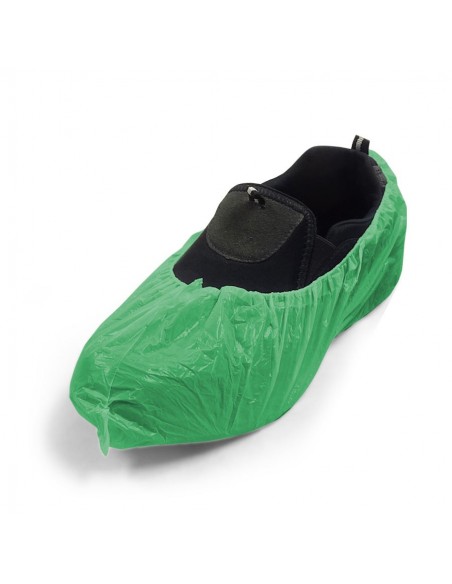 Cubrezapatos de Polietileno color verde