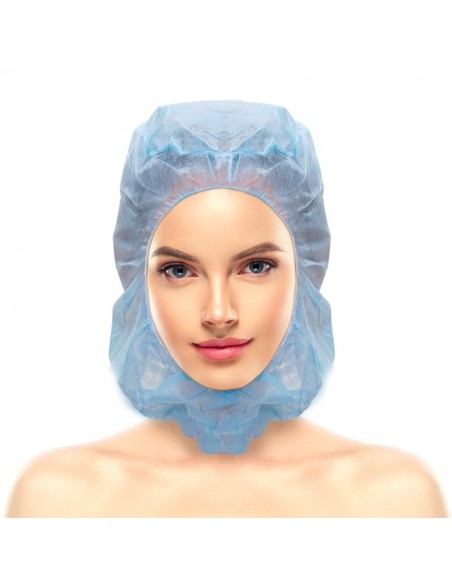 Gorro Integral en TNT de Polipropileno azul