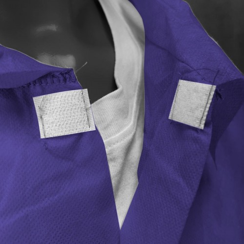 Non-woven SPP labcoat industry without pockets...