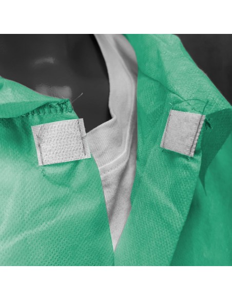 Non-woven SPP labcoat industry without pockets 35 gr