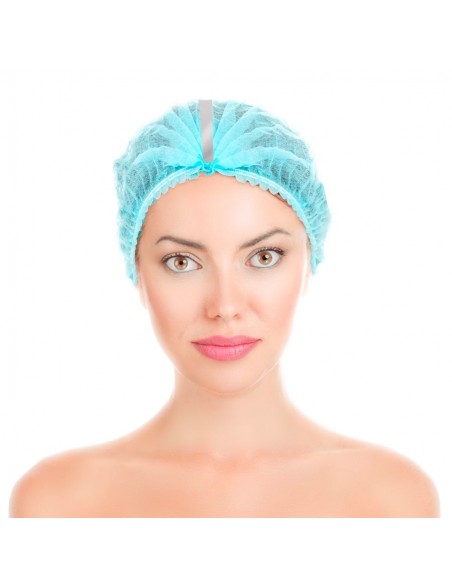 Non-woven MOB cap 2 elastic Detectable