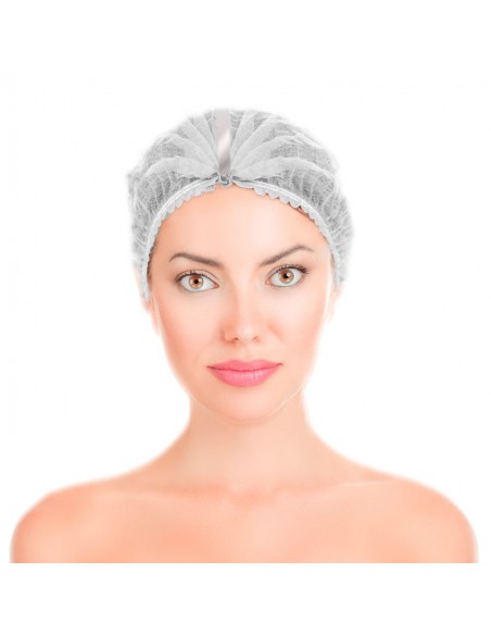 Non-woven MOB cap 2 elastic Detectable