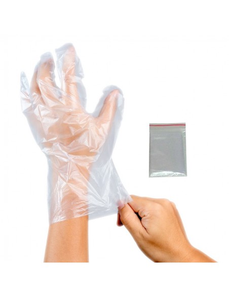 Polyethylene gloves