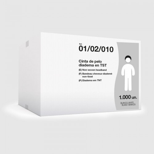 Cinta de Pelo-Diadema en TNT de Polipropileno