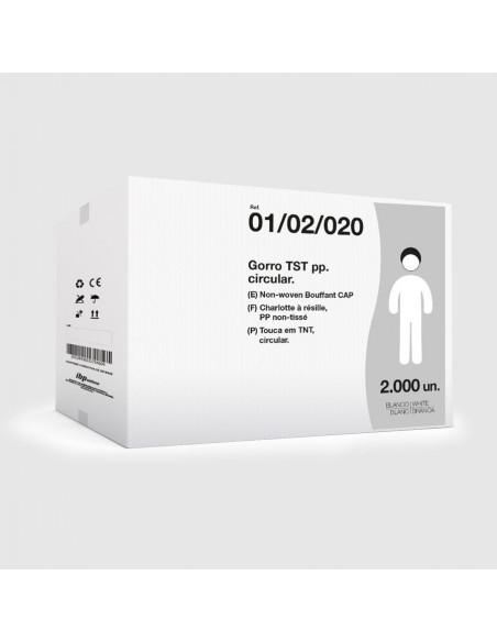 Gorro Recogepelo en TNT de Polipropileno
