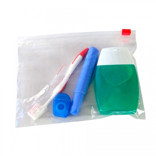 Polyethylene zip slider bags