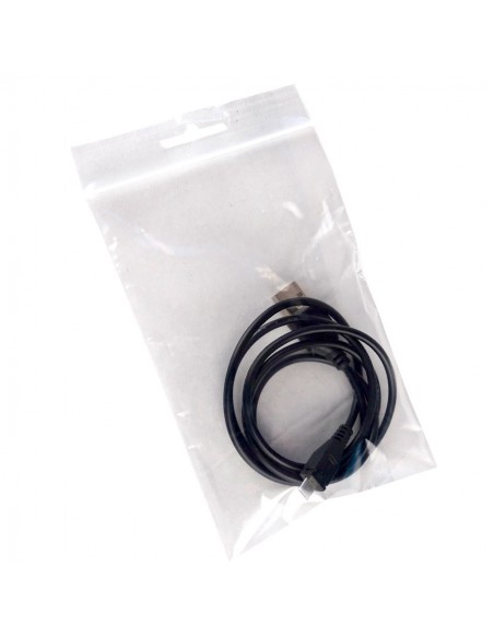 Self-seal* polyethylene bags with Eurohole