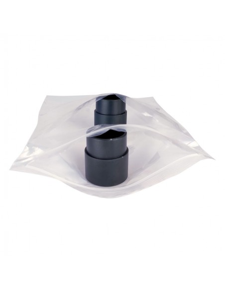 Ziplock polyethylene bags with pocket
