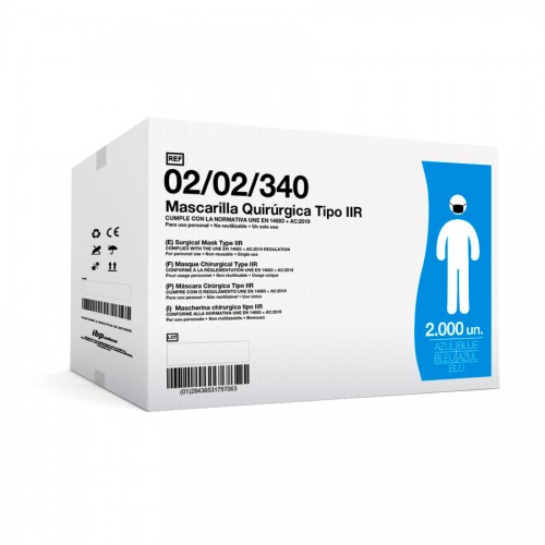 Triple layer IIR Surgical Mask with...