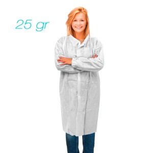 Non-woven SPP labcoat... 2