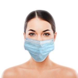 Non-woven 3-ply face mask...