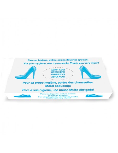 Meias de polietileno para calçado