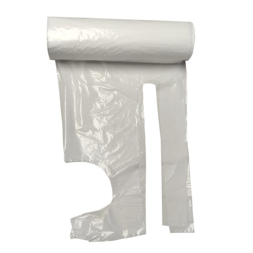 Polyethylene apron in rolls
