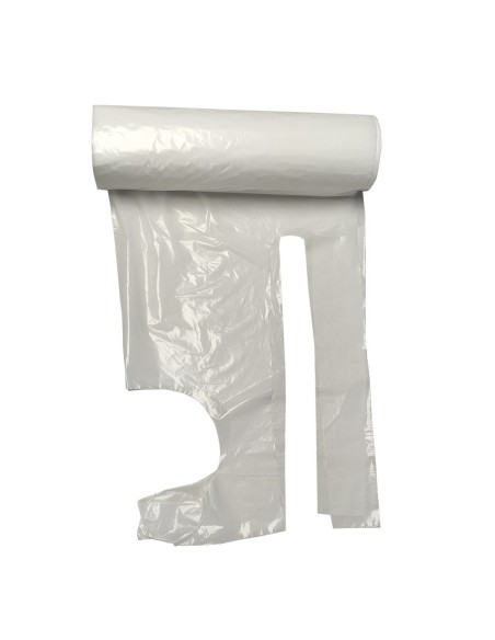 Polyethylene apron in rolls