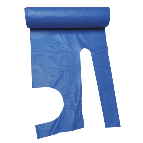 Polyethylene apron in rolls