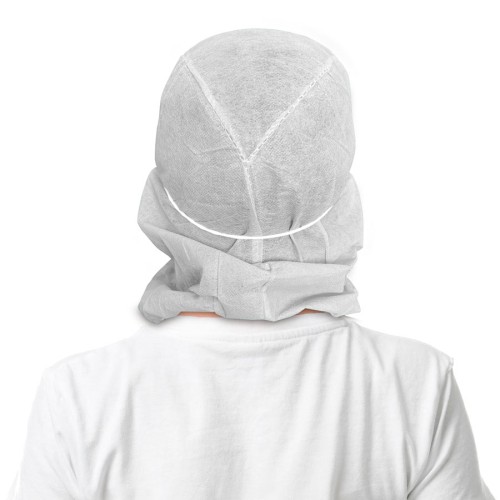 Non-woven hood cap with IIR face mask