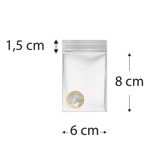 Bolsas Polietileno con autocierre