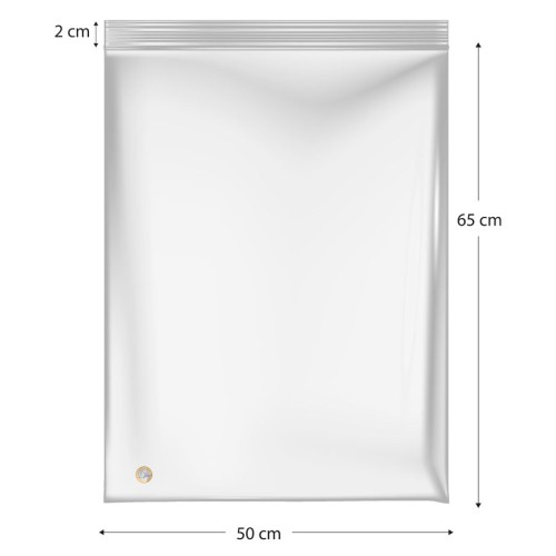 Sacos de polietileno com fecho reutilizável