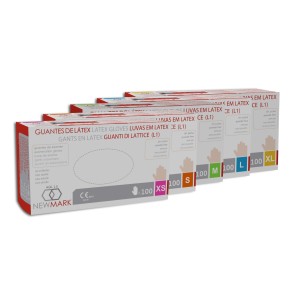 Luvas de Látex sem Pó 5,5 g AQL 1.5 | IBP Uniuso