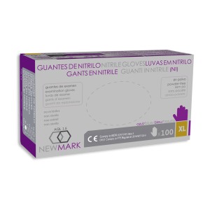 Luvas de nitrilo Newmark | IBP Uniuso