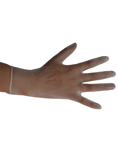 Guantes de vinilo s/polvo, ECO, 4gr, 1.5 AQL