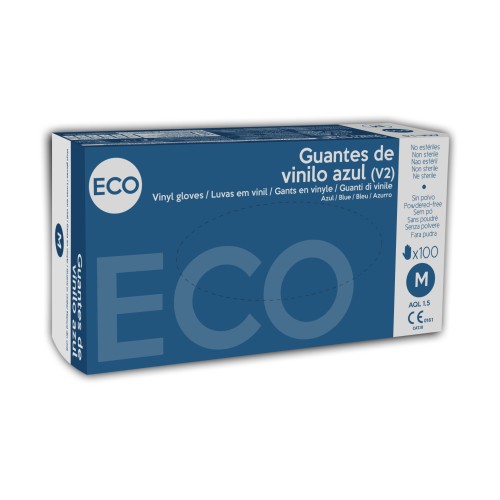 Luvas de Vinilo ECO sem Pó 4 g AQL 1.5 | IBP Uniuso